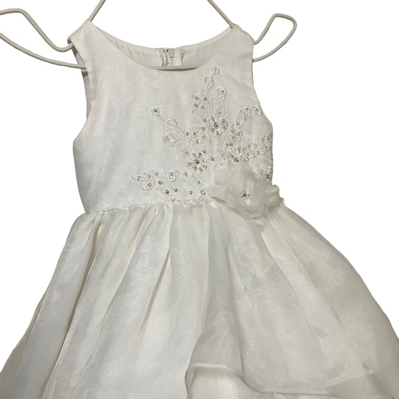 Flower Girl Dress Joan Calabrese for Mon Cheri Size 2 - Picture 2 of 14